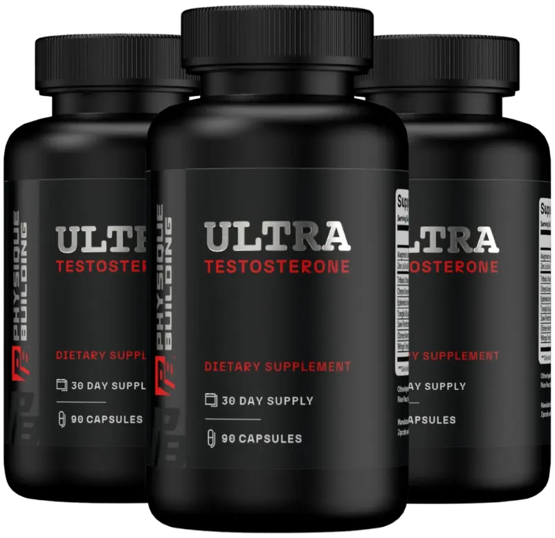 Ultra Testosterone 3-bottle pack